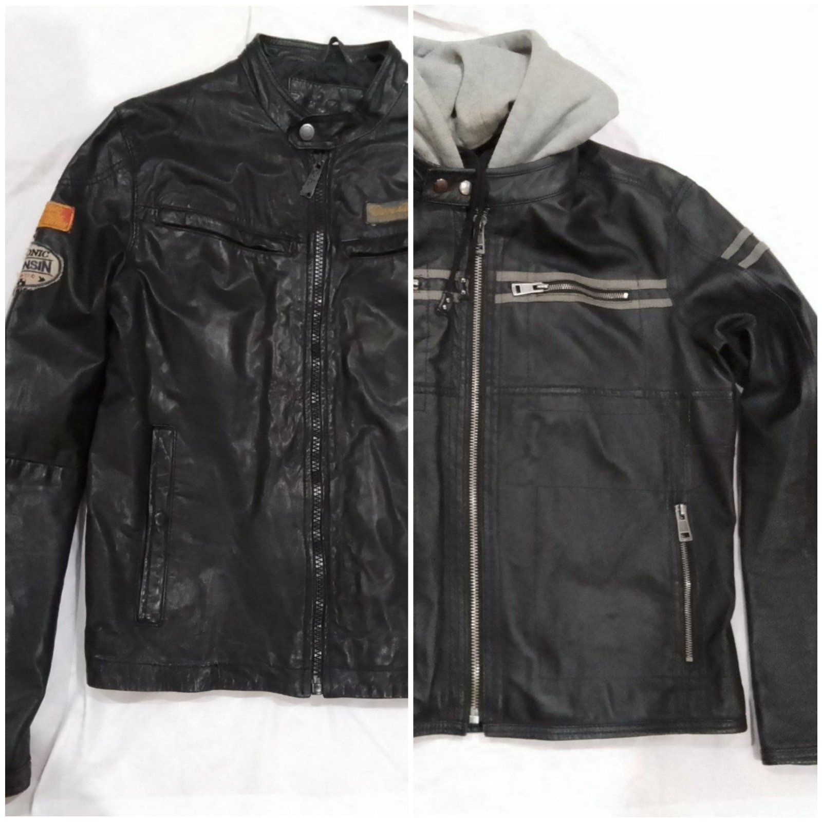 Кожаная куртка Aviatrix, River Island.