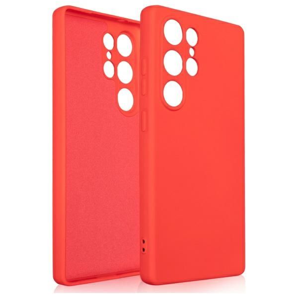 Beline Etui Silicone Samsung S25 Plus    Czerwony/Red