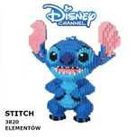 STITCH z Klocków DUŻY | PREZENT DLA DZIECKA | Zestaw 3820 - Elementów