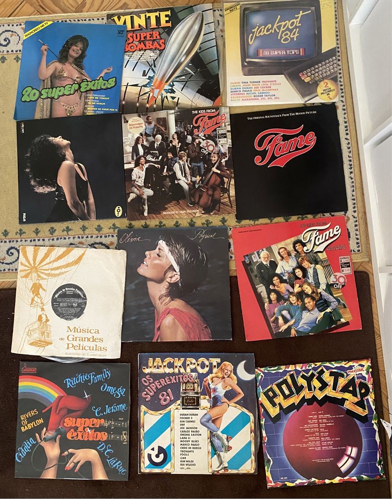 Vários álbuns Vinyl