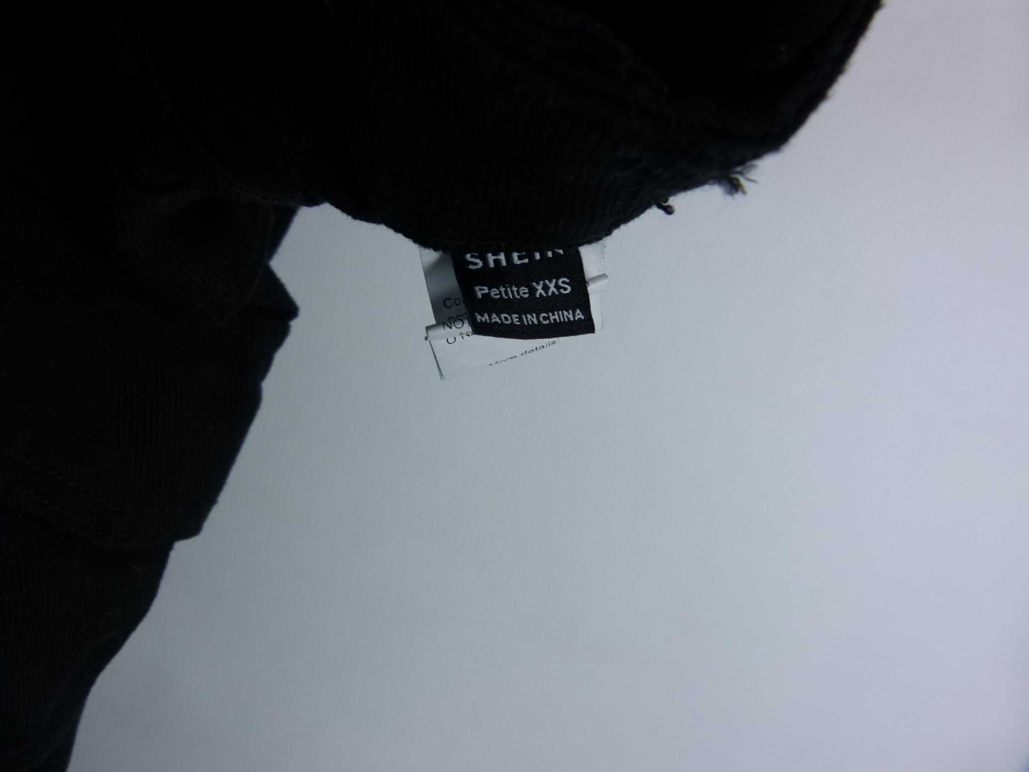 SHEIN Petite spodnie bojówki joggery 100% bawełna / XXS
