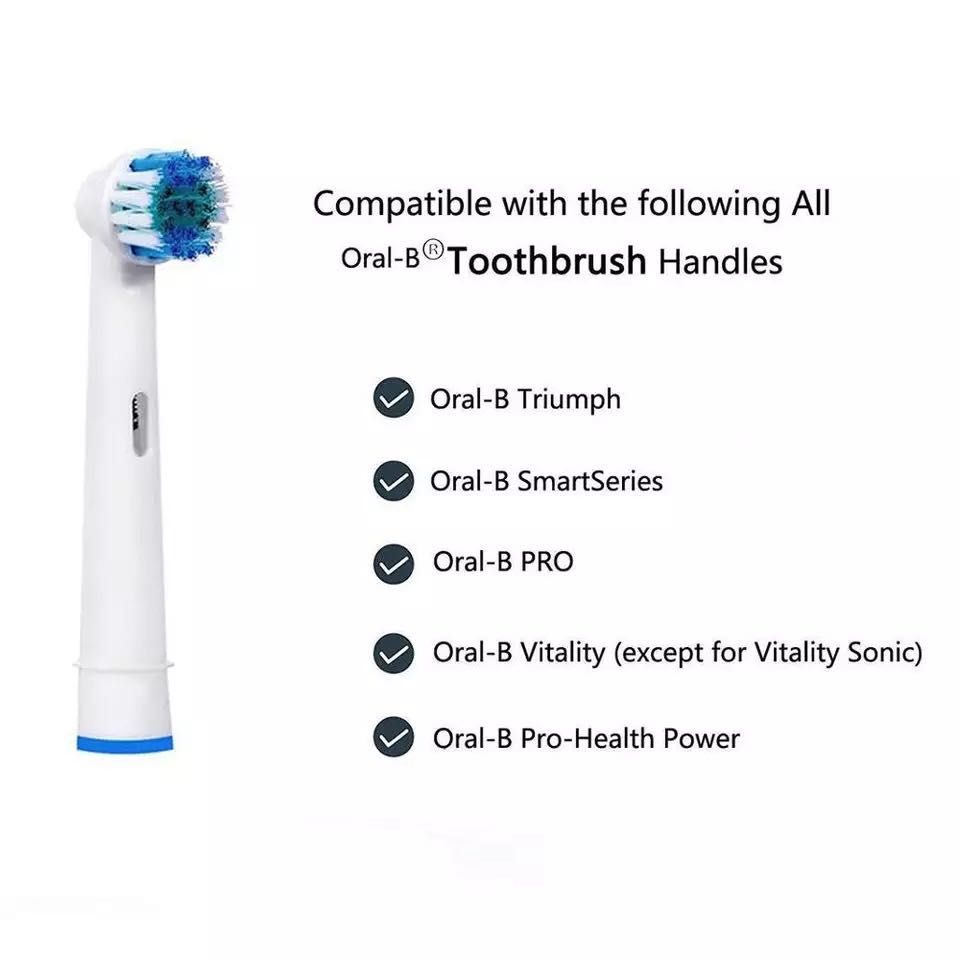 Змінні насадки для електричної зубної щітки Oral-B, комплект 4шт