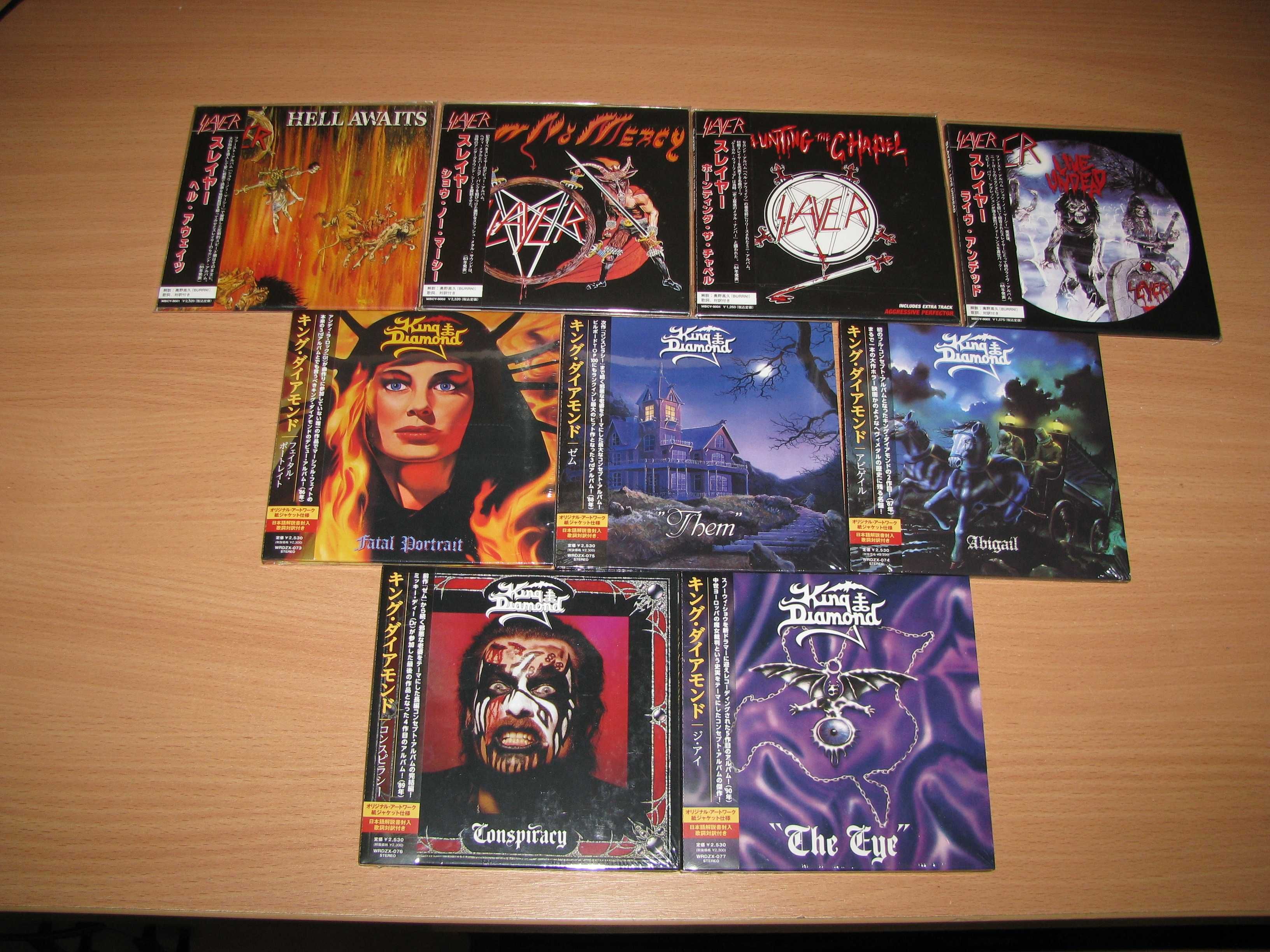 Judas Priest, Black Sabbath, UDO, Accept, Motorhead, Ozzy, Pink Floyd