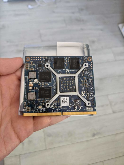 Кастомна відеокарта від imac 2009 2010 2011 nvidia 2gb k2100m