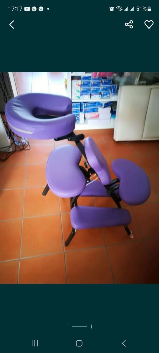 Cadeira de QUick Massage