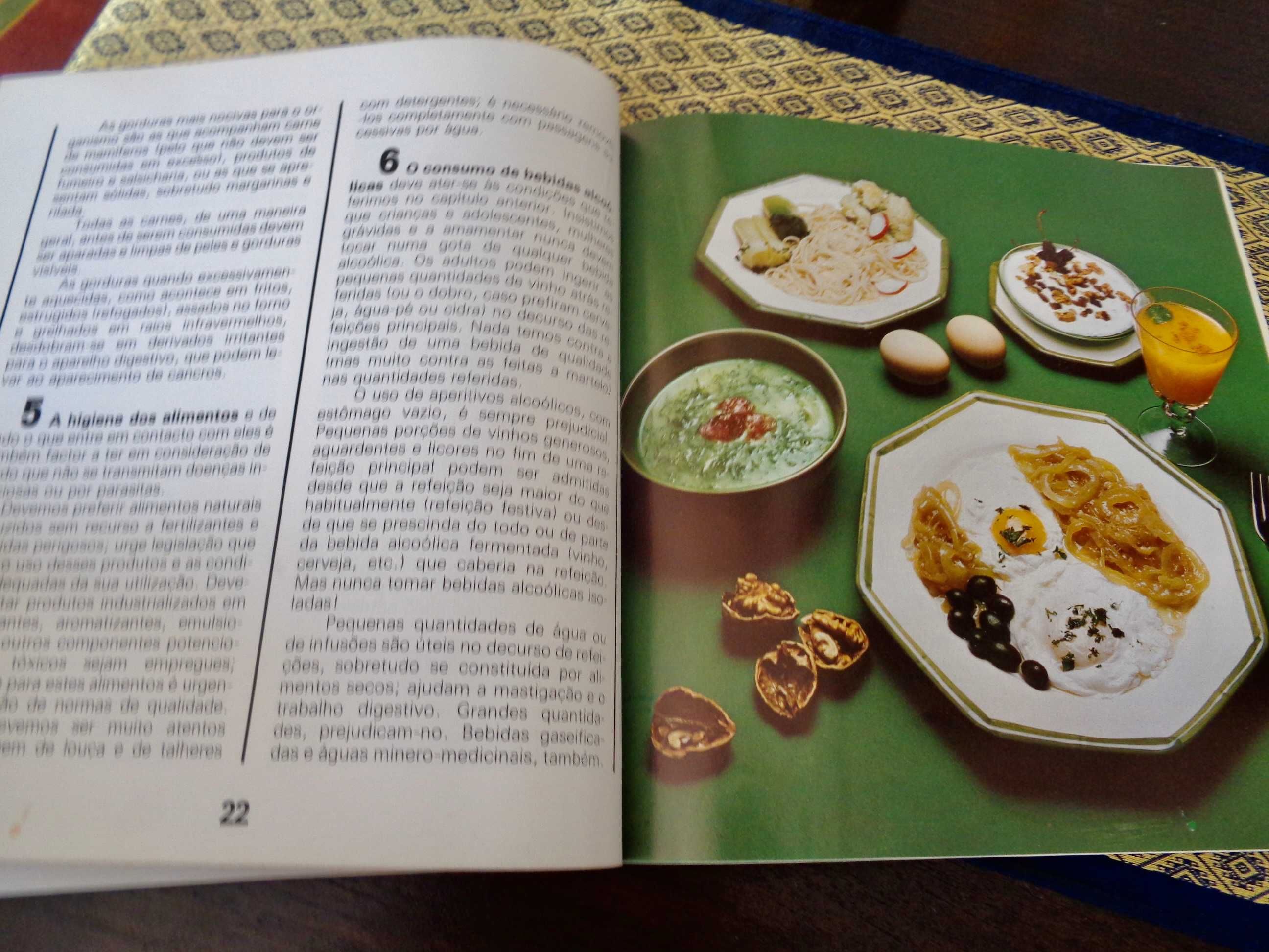 1 Livro oferta de 2 Excelentes de Menús   tradicionais ou não
