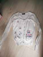 Sweter rozpinany, kardigan z misiem Tous rozm. 36/S