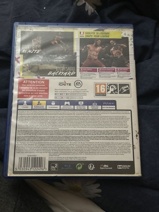 Sprzedam fife 23 na ps4 zero jakichkolwiek rysek  ufc 4 i gta5premium