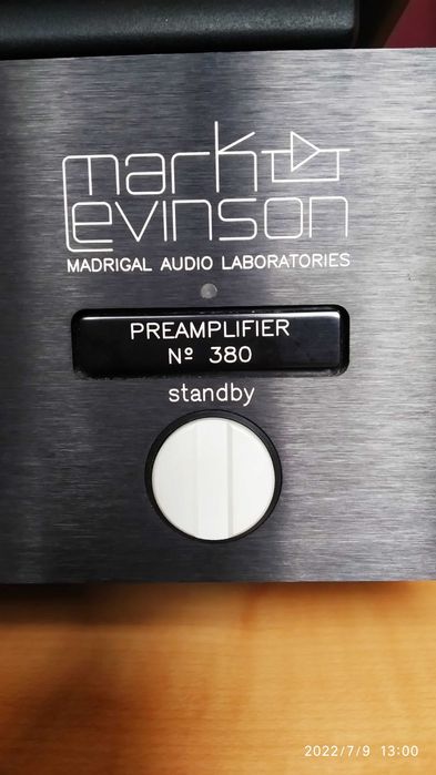 Предварительный усилитель Mark Levinson Preamplifier N380