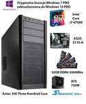 KOMPUTER Noctua i7-6700K, Asus Z170-A z WIFI, 32GB 3000Mhz, Wi-FI