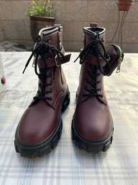 Botas bordeaux tamanho 36