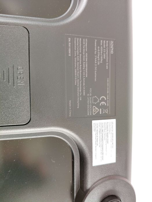 Waga łazienkowa Renpho EWS_26M-B