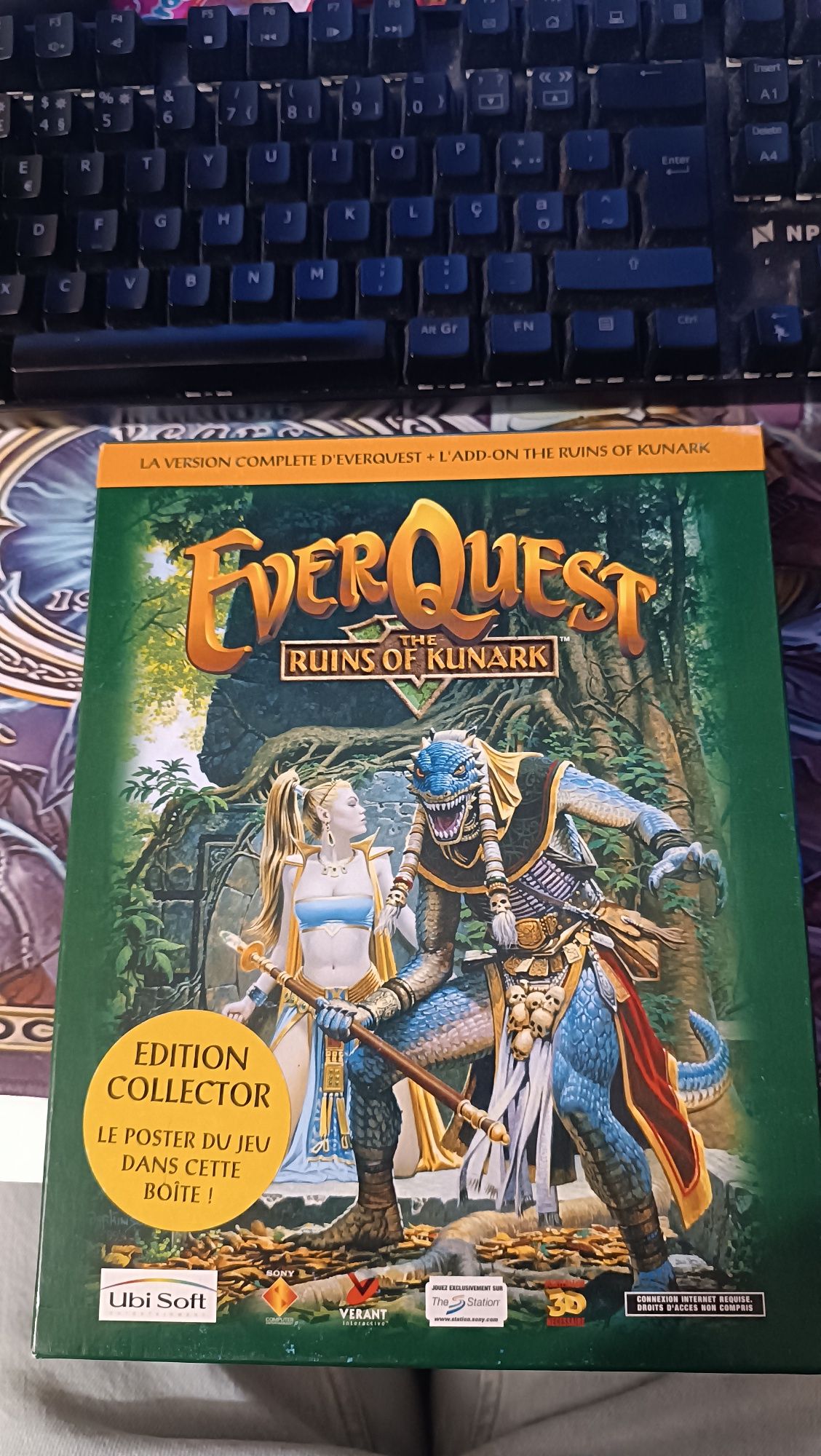 Vendo jogo Everquest The Ruins of Kunark Edição colecionador