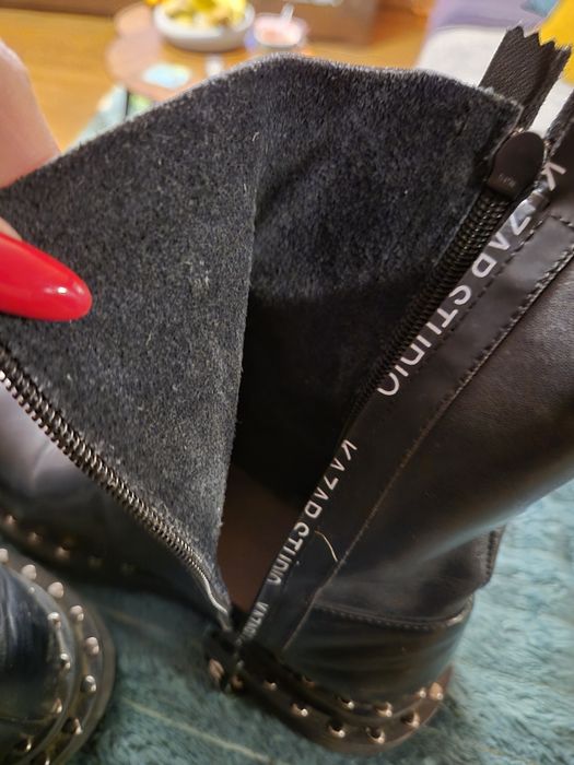 Botki KAZAR czarne 36