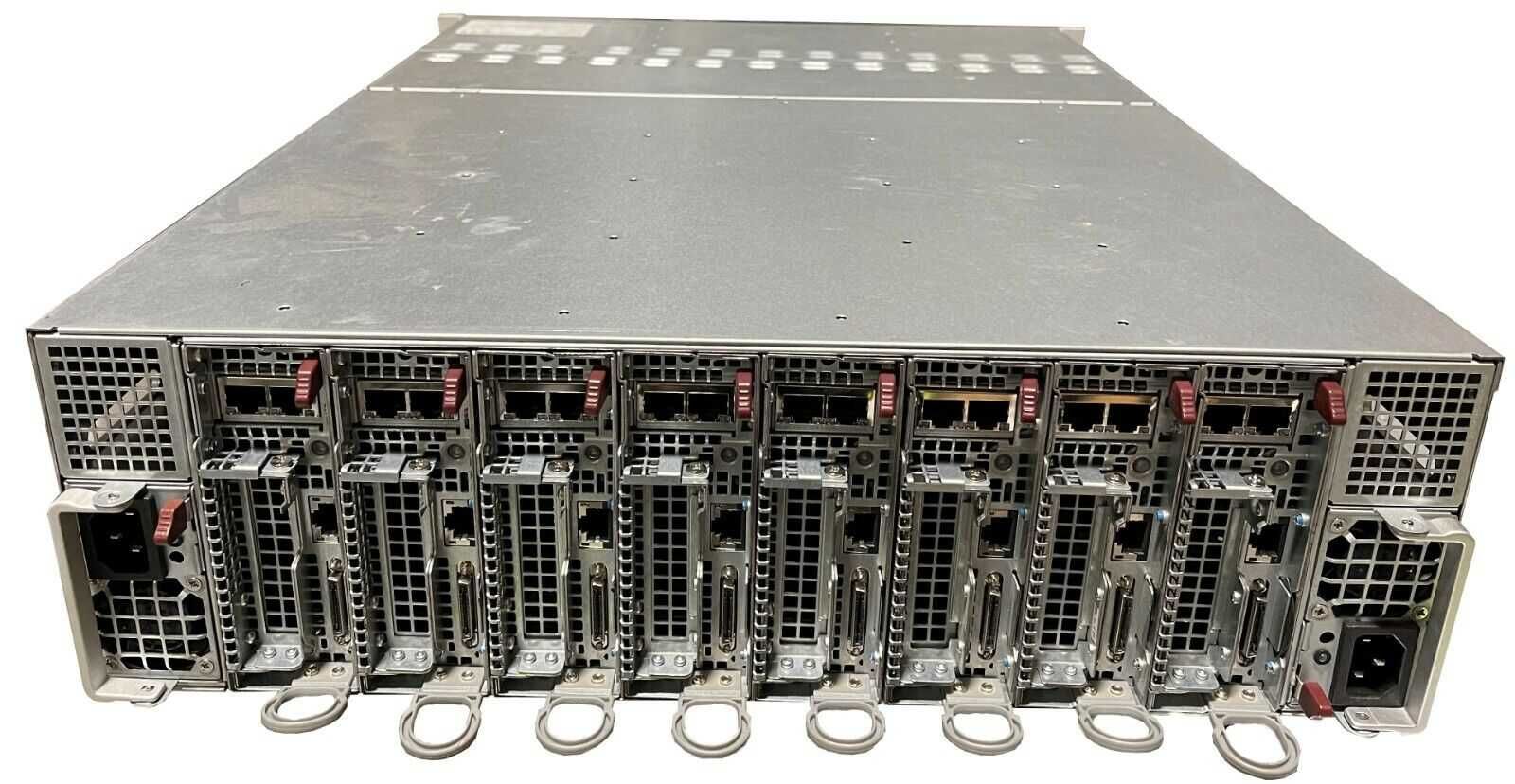 Supermicro MICROCLOUD - 8 x Servidores | 160 x CORES |  256GB DDR4