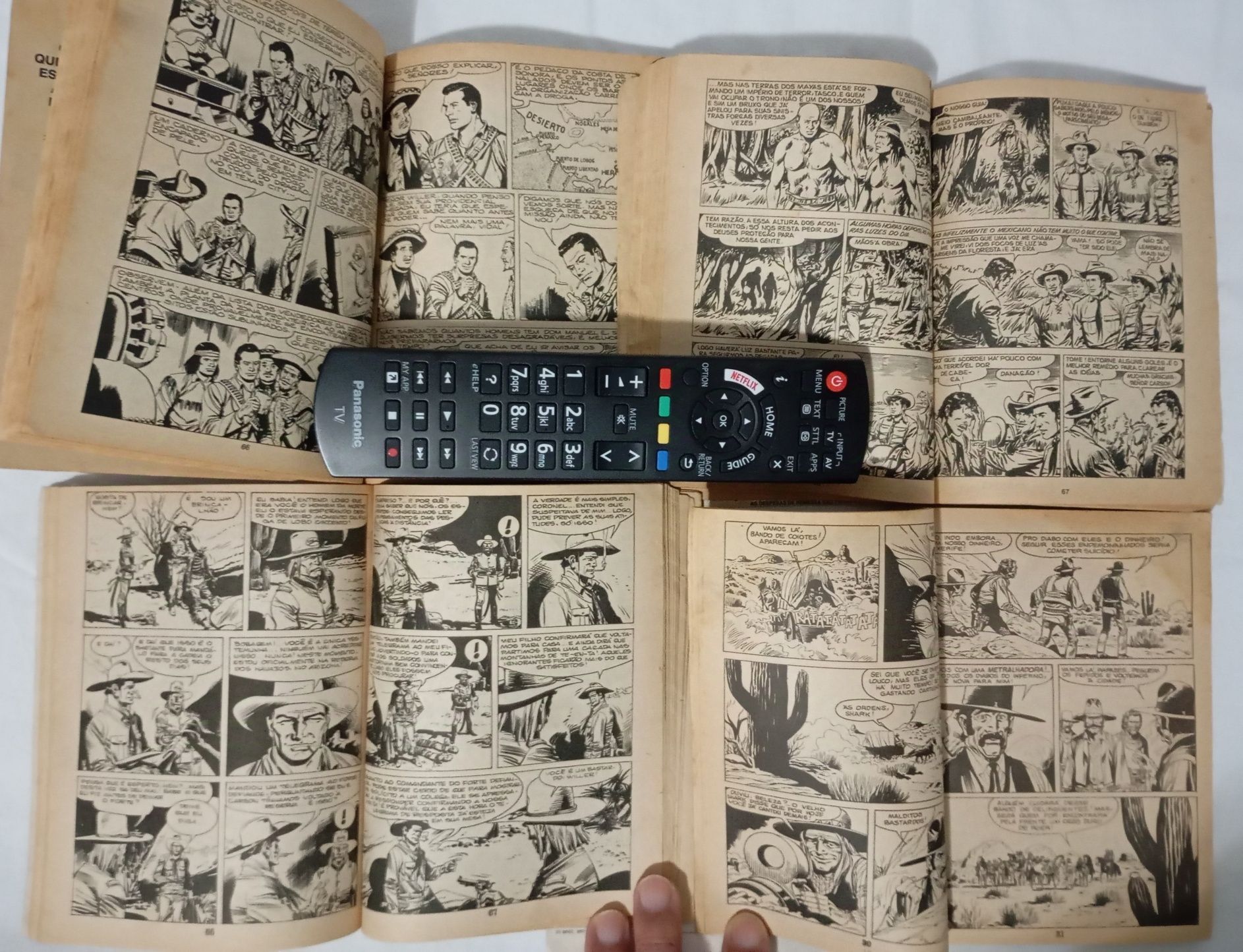 TEX Willer edições Vecchi e Globo