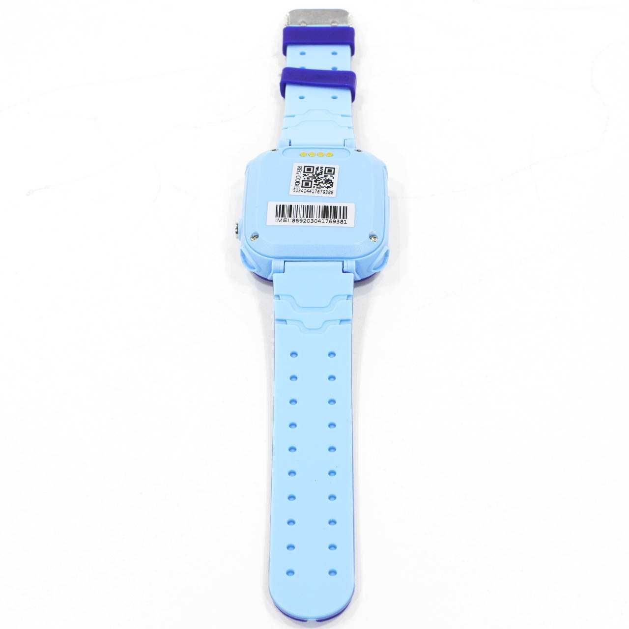 Детские смарт часы Q12 Smart Baby watch Q12 с GPS  Синие