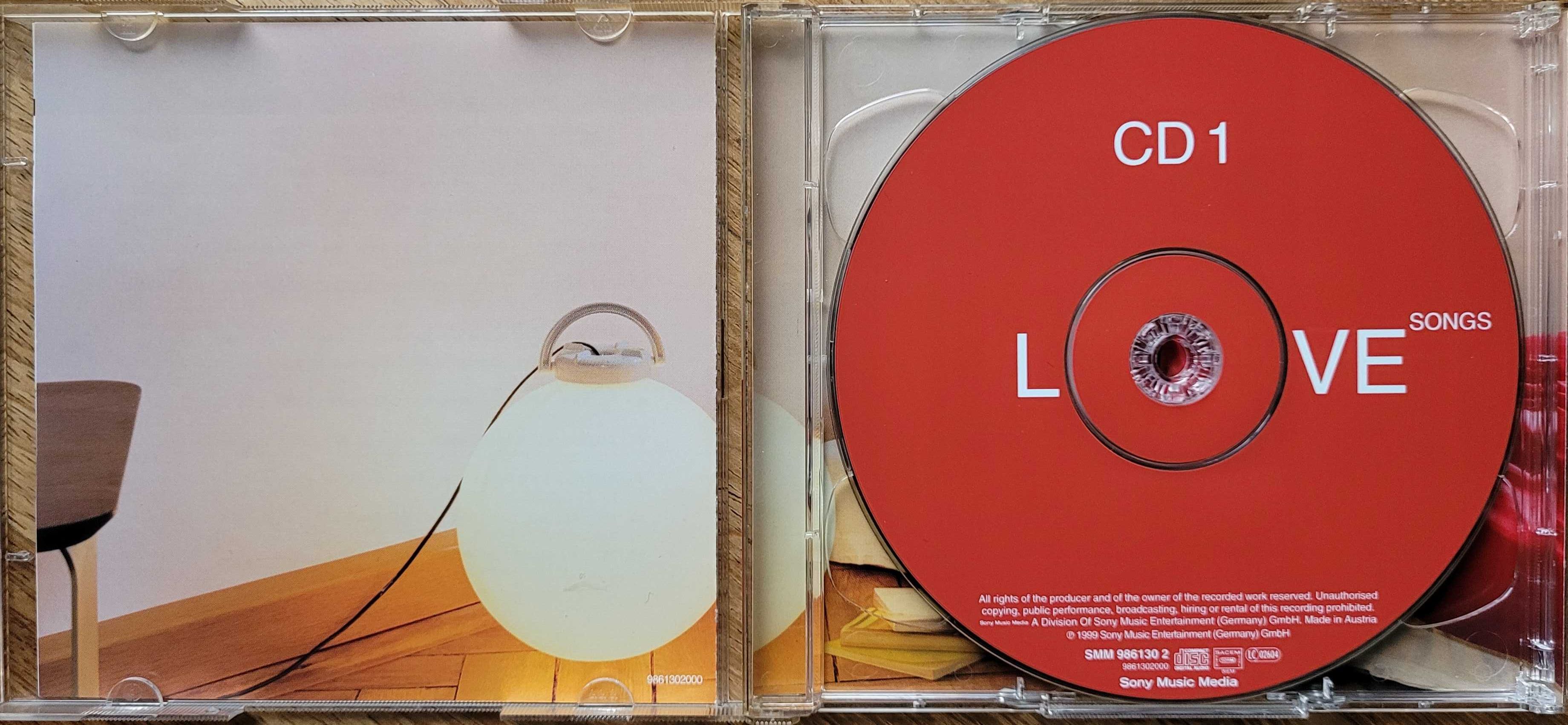 Płyty 2 CD's_Love Songs_SONY Music_stan BDB