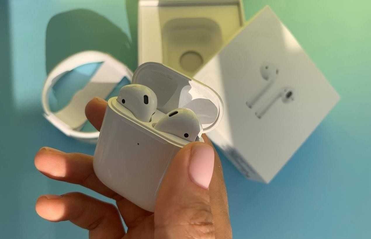 AirPods 2 Найкраща версія 1в1 з Топ якість + чохол