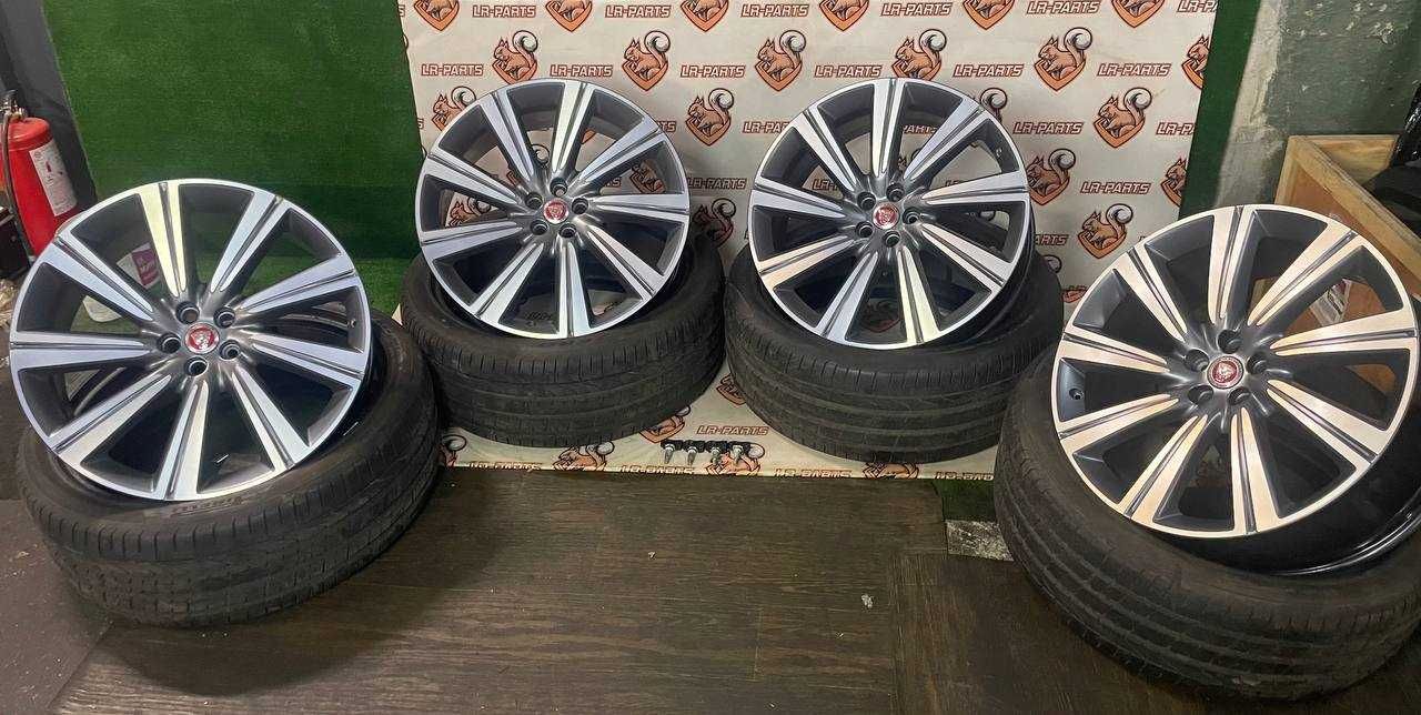 Диски R22 Range Rover Jaguar комплект с резиной Pirelli P-zero 22 год