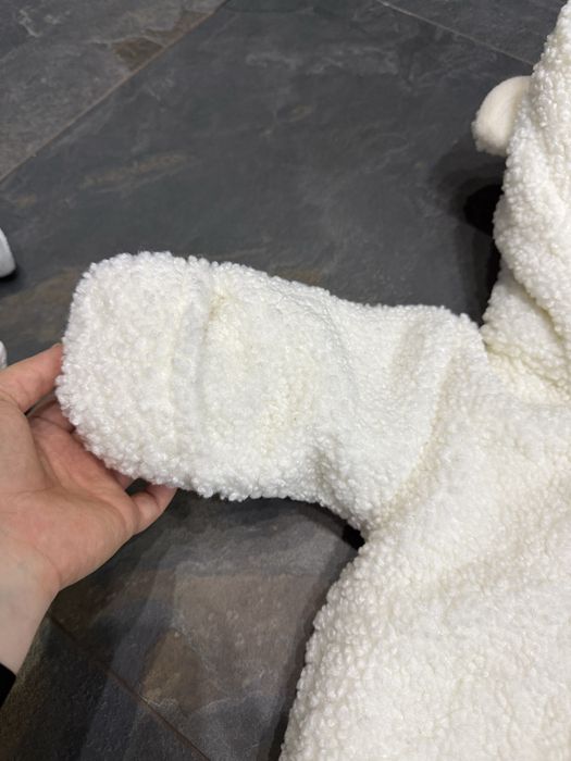 Зимовий дитячий комбінезон комбез баранчик унісекс