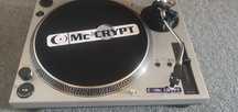 Mc crypt  belt driver dj turntable