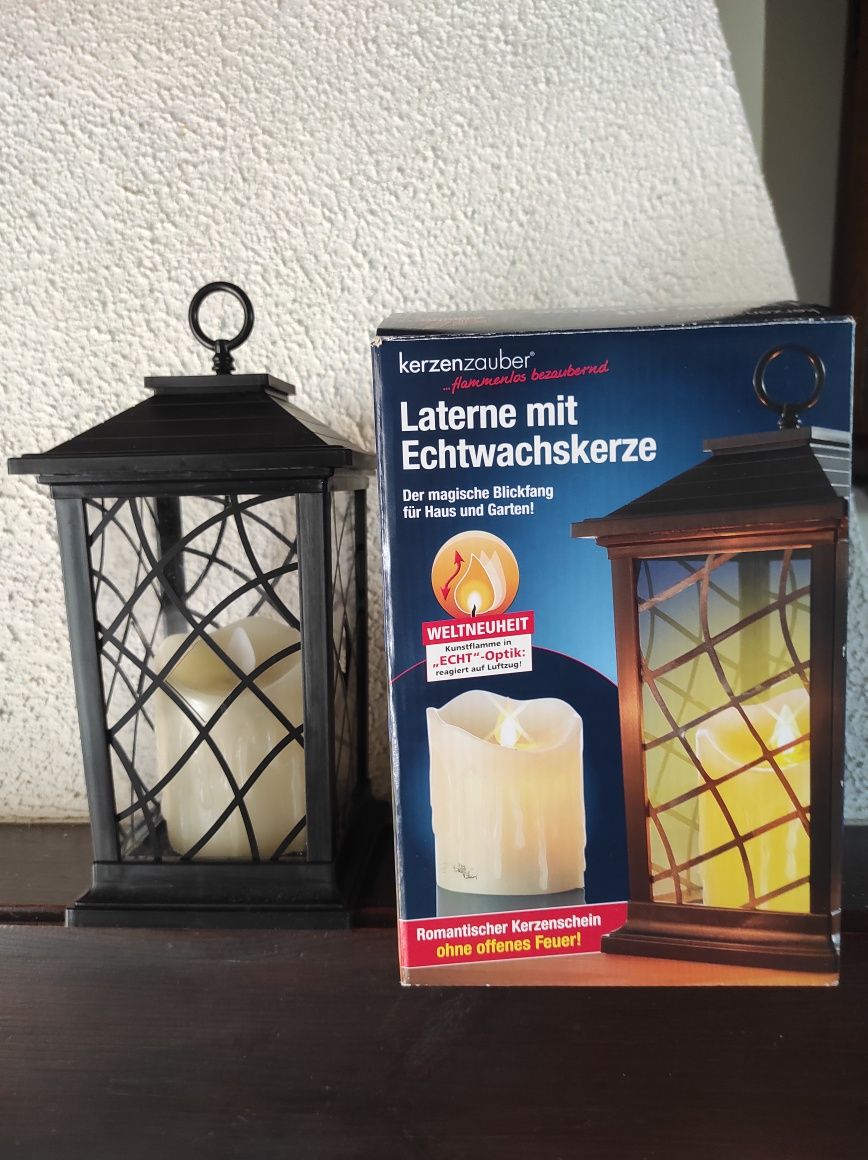 Latarnia, świeczka