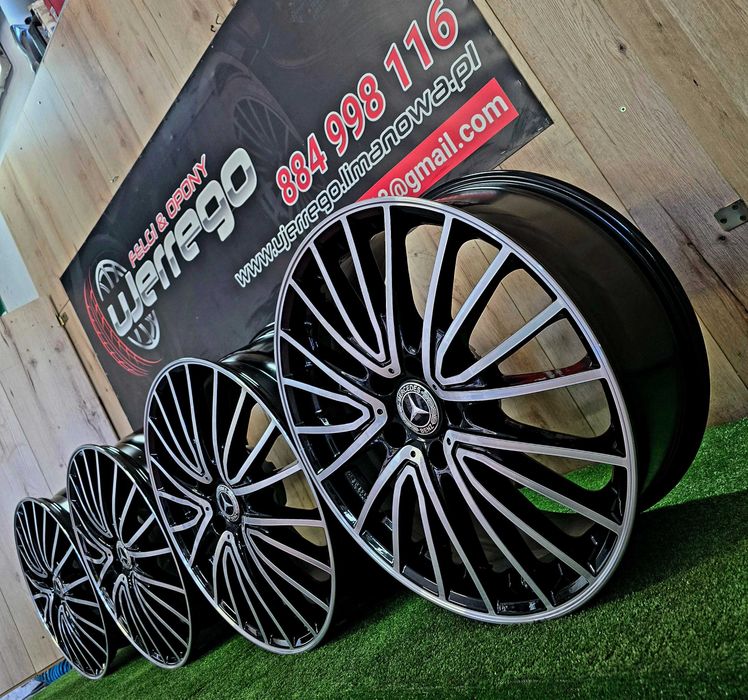 NOWE ALUFELGI MERCEDES 19x5x112,Cla,Cle,Eqb,Eqc,,Kl. C,E,S (ET40 i 49)