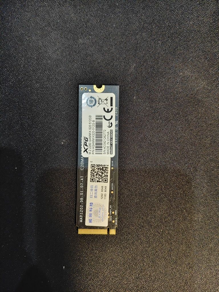 Ссд 512гб Xpg gammix s20