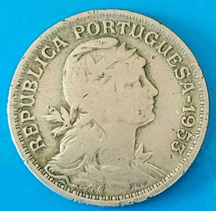 50 Centavos de 1953  da República Portuguesa