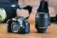 Nikon D5100 / 18-105mm f3.5-5.6 / 32GB / pokrowiec / torba