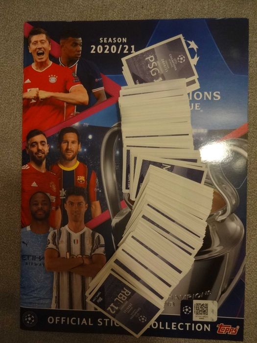Topps Champions League 2020 - 2021 Naklejki na sztuki