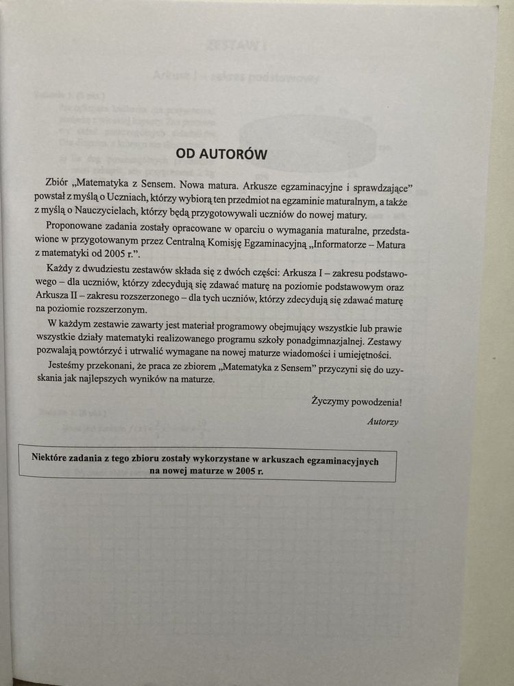 Matematyka z sensem podr. LO