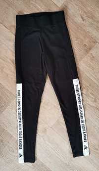 Legginsy sportowe fitness Adidas czarne XS