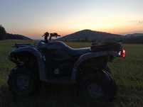 Quad ATV Yamaha grizzly 660 ,r.2003r + pług ,wyciągarka