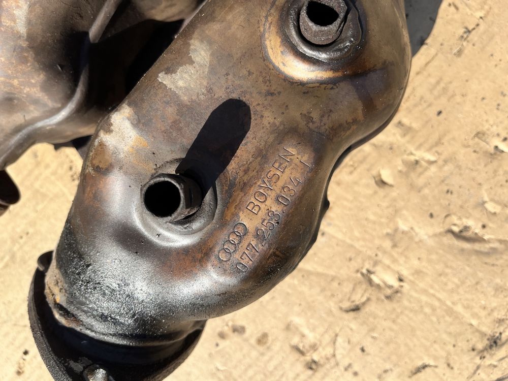 Kolektory wydechowe silnika 4.2 ARS ASG 299 KM Audi A6 C5,