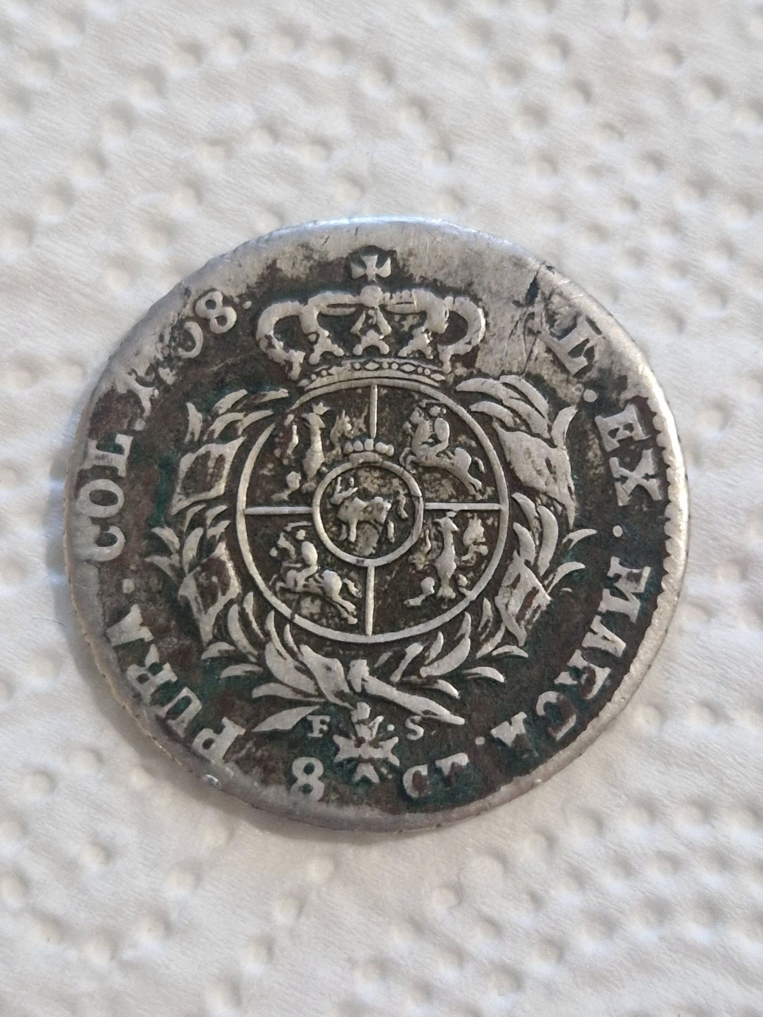 Moneta 8 groszy (2 złote) 1768
Monet