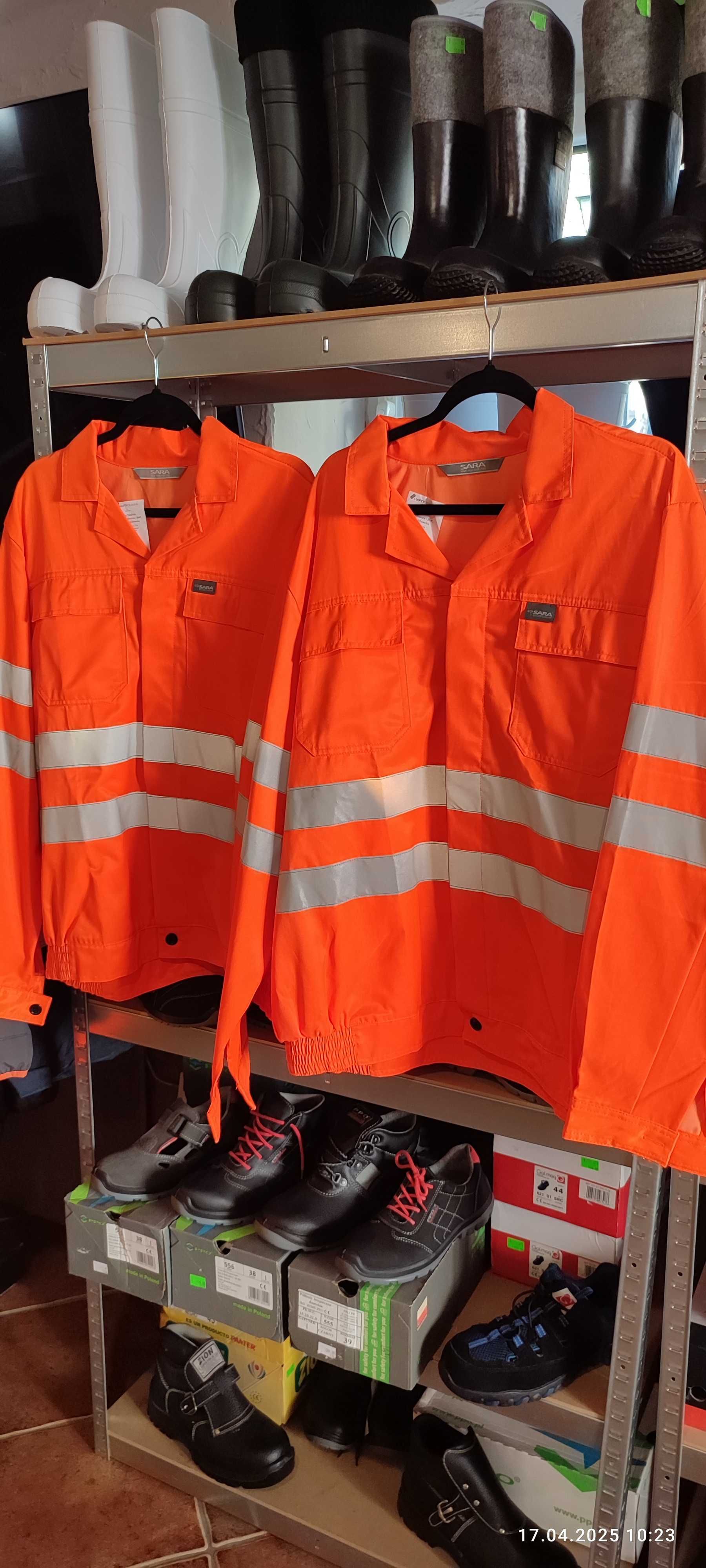 Bluza robocza DROGOWIEC STANDARD – pomarańczowa, odblaskowa, nowa XL