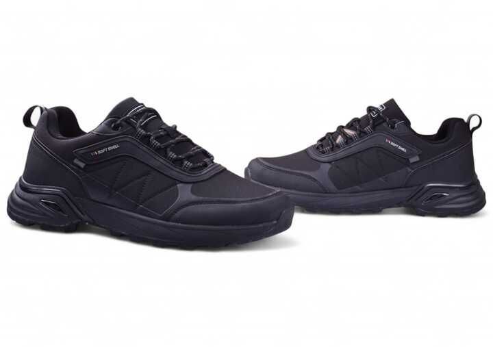 Buty Męskie Trekkingowe Vebone Softshell robocze czarne r.42 wys.24h