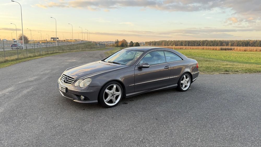 Mercedes-Benz CLK Szwajcar Avantgarde pakiet AMG Designo