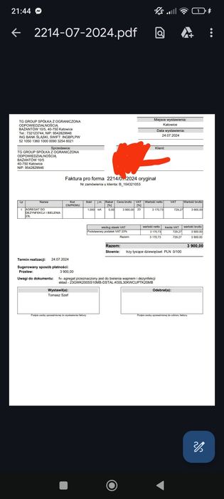 Zestaw do bielenia kompresor i agregat 23L