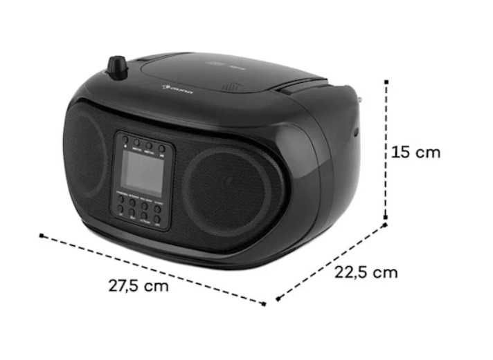 Odtwarzacz CD radio internetowe,Smart boombox Auna  G-443