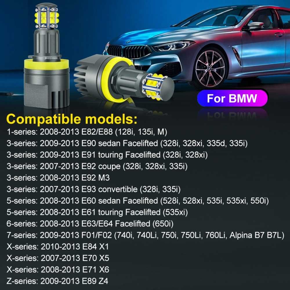 Led Marker  ангельские глазки BMW E39, E60, E53, E90, E70 (без ошибок)