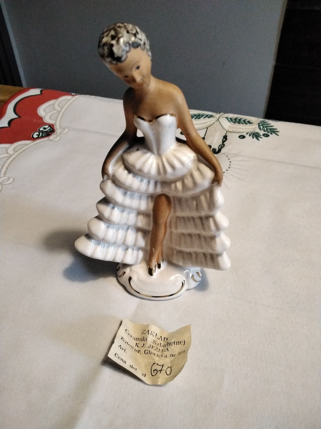 Porcelana Jezel figurka oryginalna metka nr 2