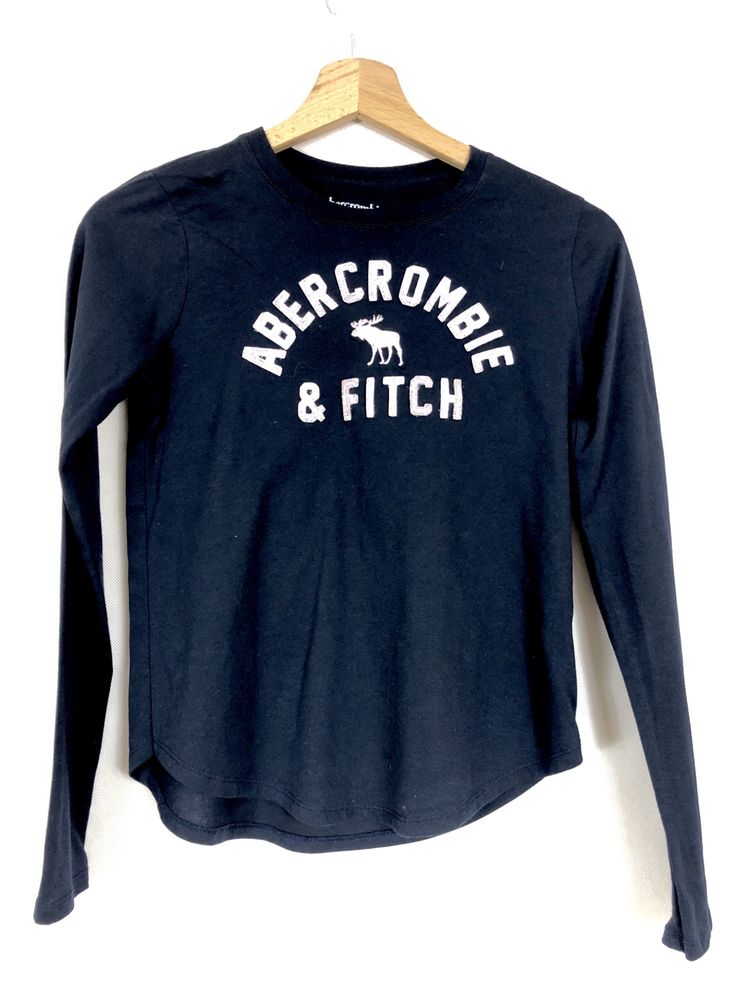 Abercrombie & Fitch roz. 11/12 dziewczęca koszulka z długim rękawem