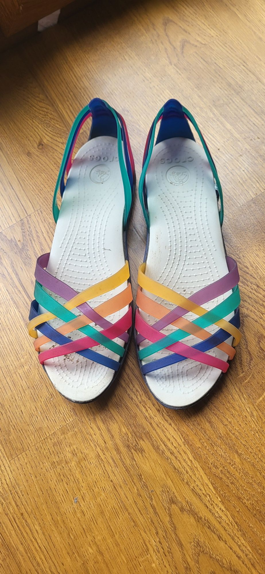 Gumowe sandały crocs huarache w9 39 40