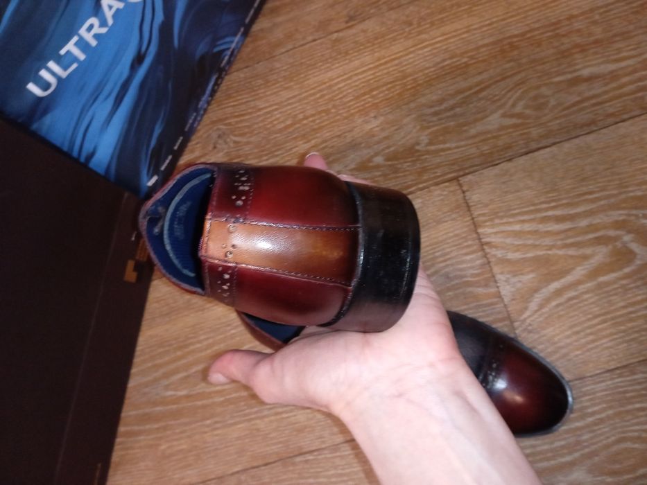 Туфлі оксфорди шкіряні