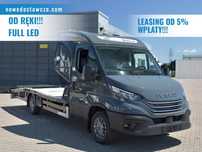 Iveco Daily 35S18H autolaweta z kabina sypalną 3,5t na haku POLMAR  zabudowa laweta z sypialką międzynarodówka 3,5t + 3,5t pomoc drogowa