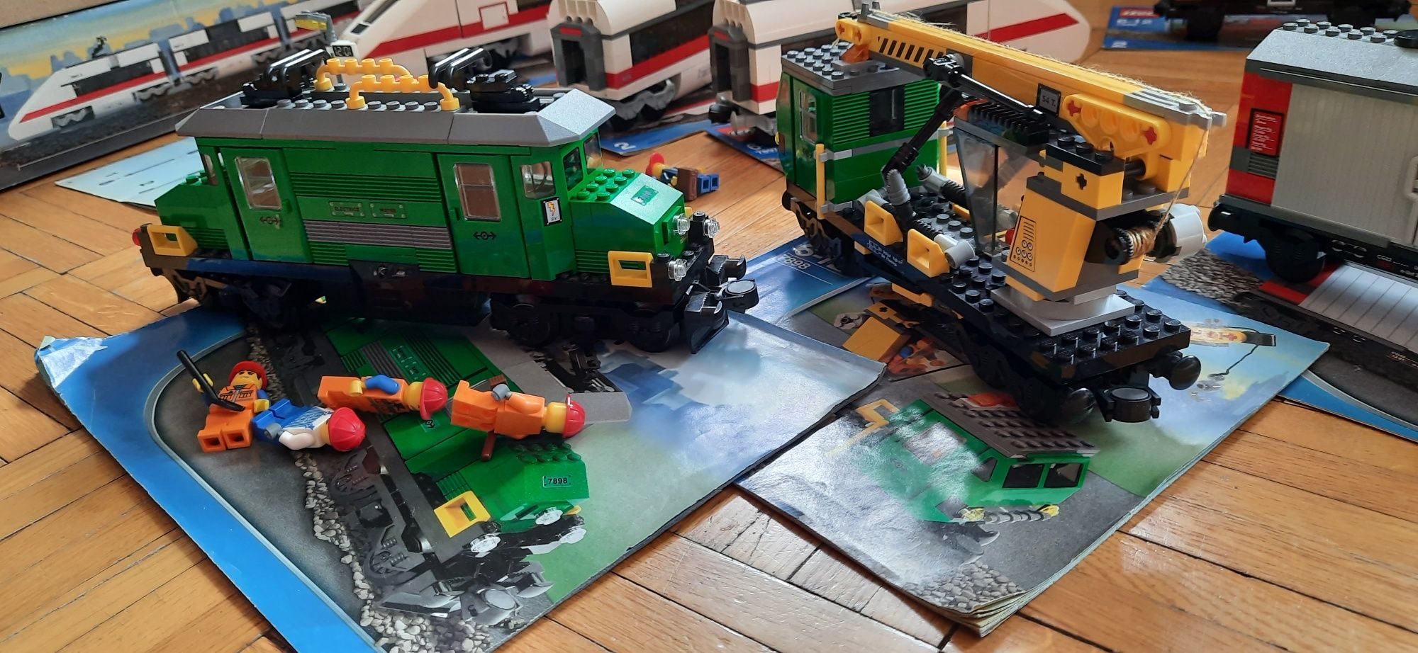Komplet zestawów Lego City - Pociągi