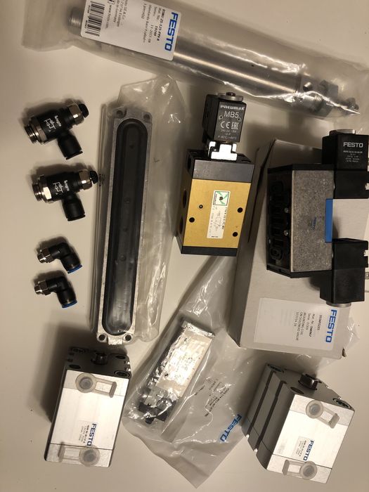 Zestaw festo okazja pneumax legris